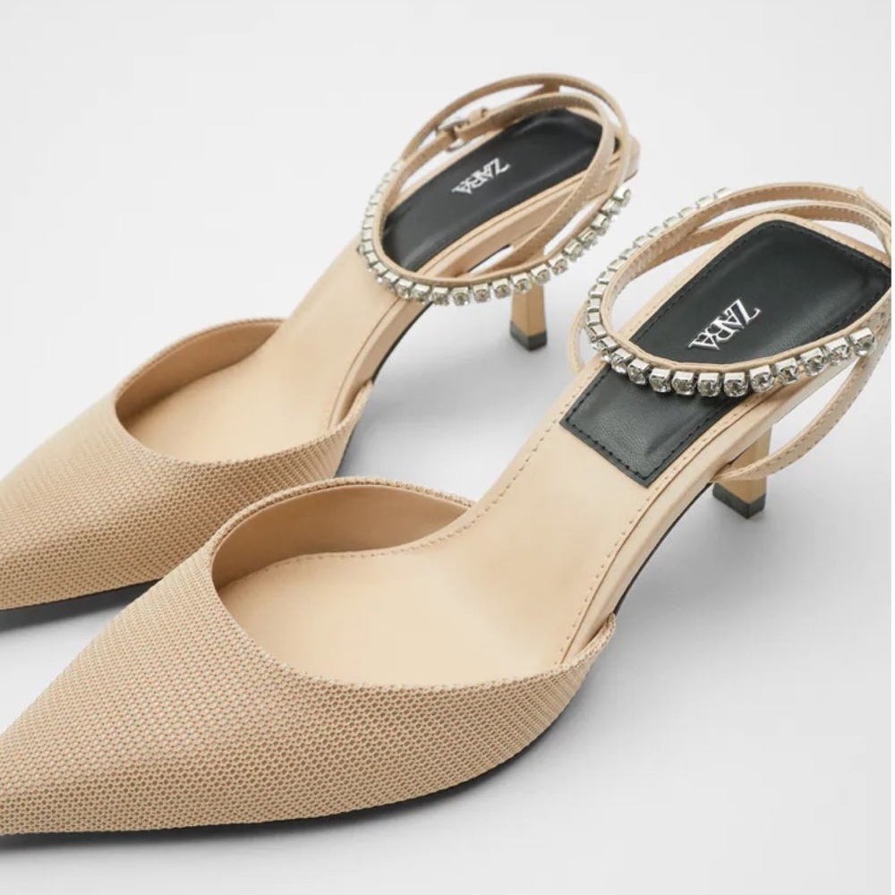 COPY - Sparkly ankle strap heels
